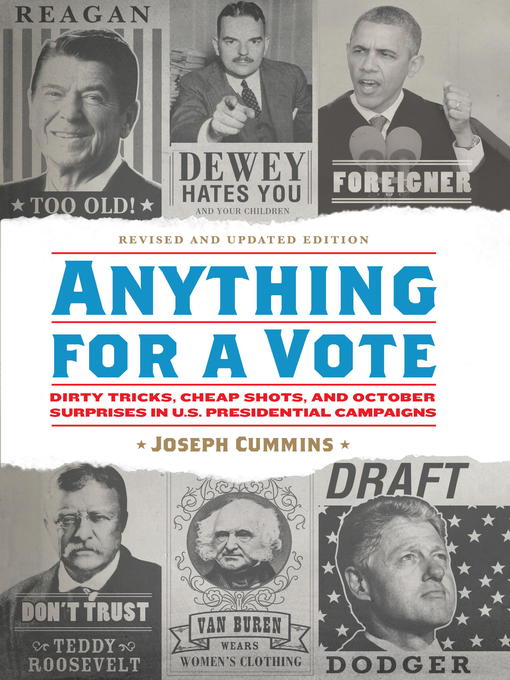 Title details for Anything for a Vote by Joseph Cummins - Available